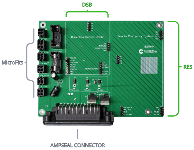 Integration PCB schematic